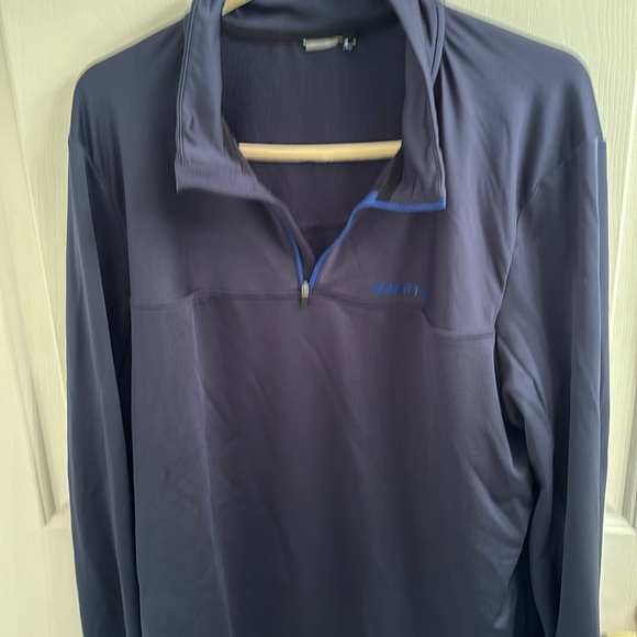 Craft Other - Men’s XXL 1/4 zip by Craft. Navy Blue